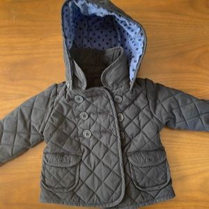 Baby Gap baby girl quilted jacket